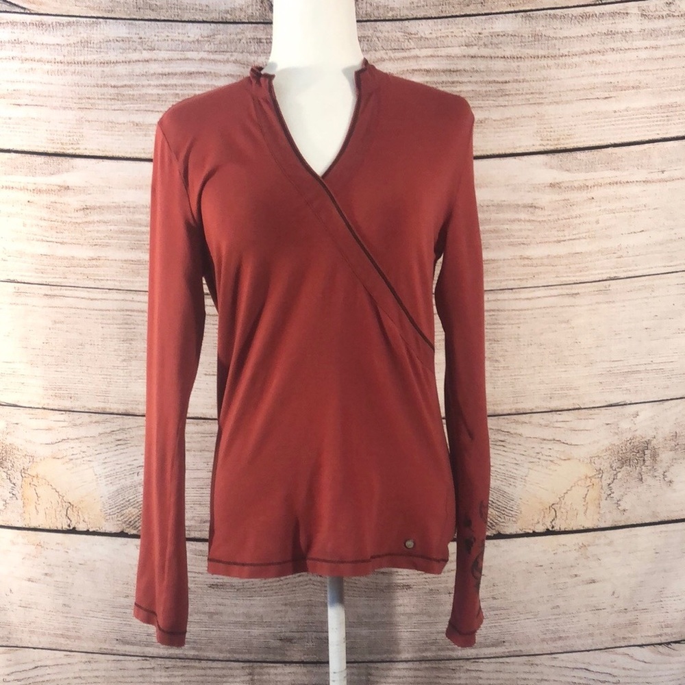 Lole Faux Wrap Shirt